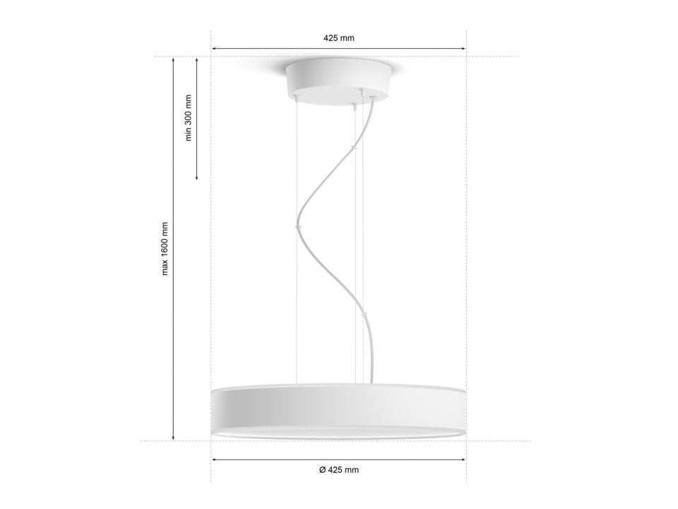 Philips Hue Enrave Pendant--Philips Hue